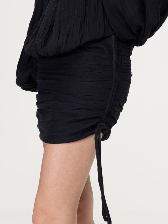 25FW 이자벨마랑 숏 원피스 RO0784FAC2J11I 01BK Black - ISABEL MARANT