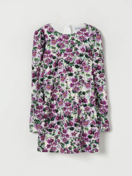 25FW [키즈] 돌체앤가바나 원피스 L5JDALFSG81 HA5RG Violet