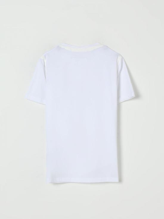 25FW [키즈] MM6 메종마르지엘라 티셔츠 M60899MM06H M6100 White - MM6 MAISON MARGIELA