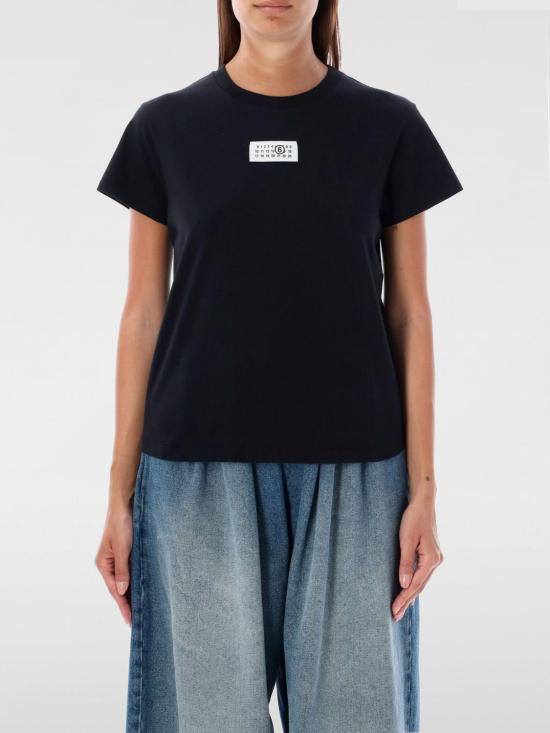 25FW MM6 메종마르지엘라 반팔 티셔츠 S52GC0327S24312 900 Black