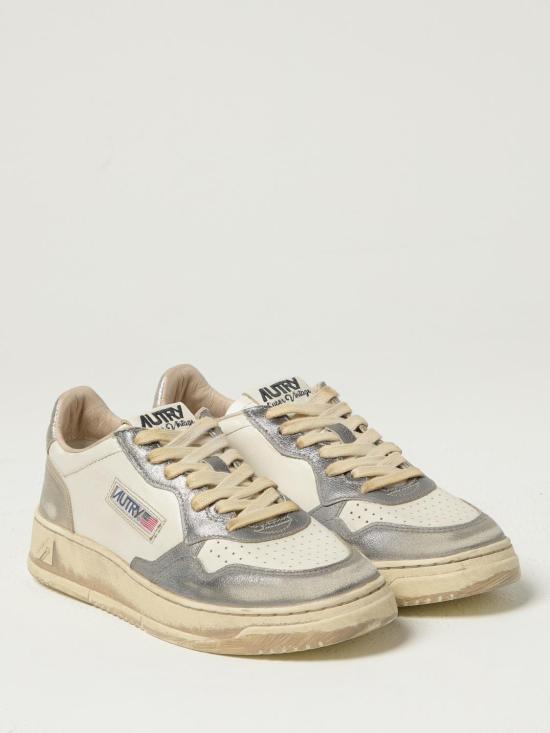 25FW 오트리 뮬/슬리퍼 AVLW MT09 Silver - AUTRY