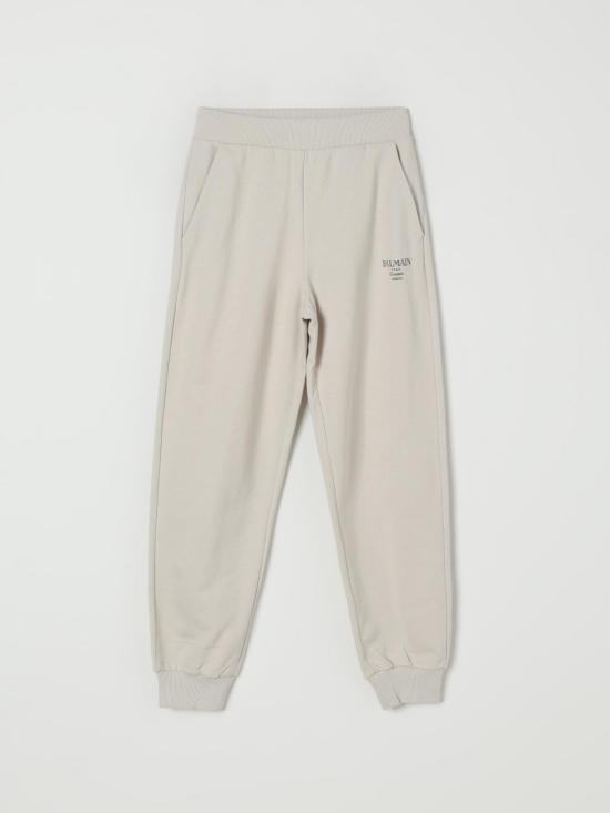 25FW [키즈] 발망 트레이닝/조거 팬츠 BX6P40Z3183 107NE Beige