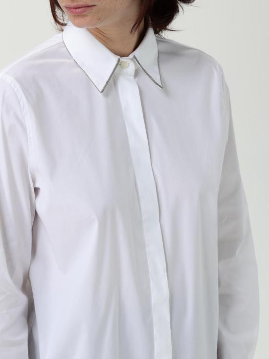 25FW 브루넬로 쿠치넬리 셔츠 M0091MA606 C159 White - BRUNELLO CUCINELLI