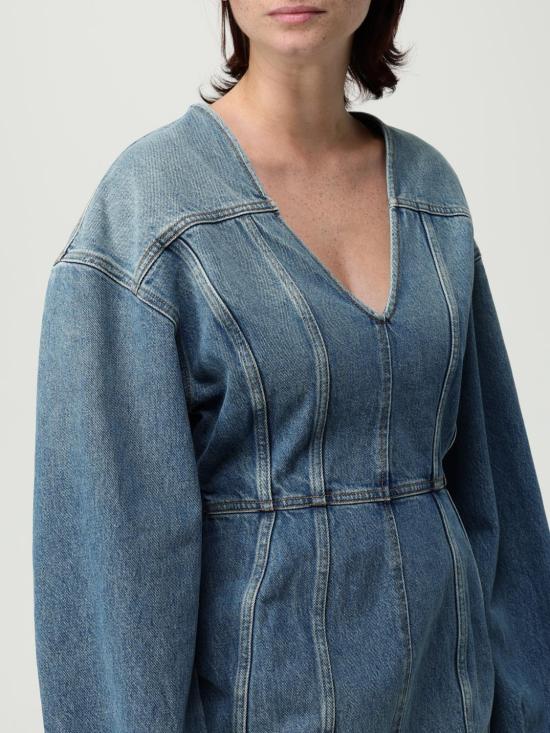 25FW 하이쿠레 숏 원피스 HEW08099DF179 L0882 Blue - HAIKURE