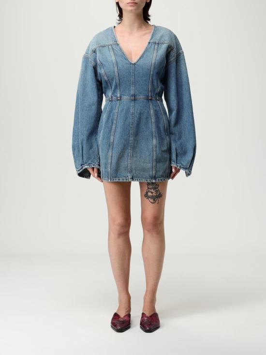 25FW 하이쿠레 숏 원피스 HEW08099DF179 L0882 Blue