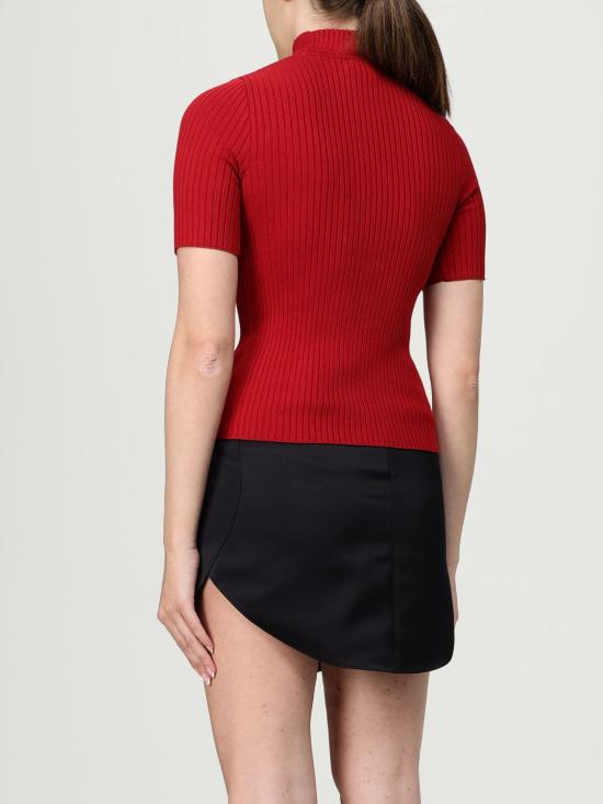 25FW 쿠레쥬 블라우스 PERMPU026FI0001 4034 Red - COURREGES