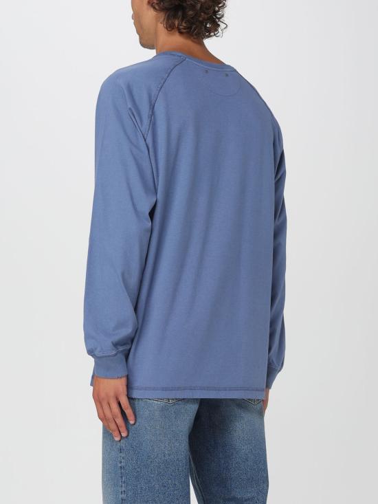 25FW 골든구스 마티아 래글런 티셔츠 GMP02015P00213850270 Blue - GOLDEN GOOSE