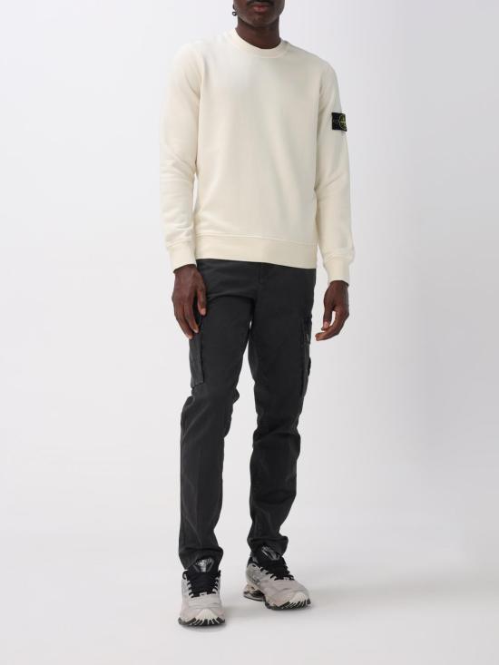 25FW 스톤 아일랜드 긴팔 티셔츠 6100060S0051 V0093 Ivory - STONE ISLAND