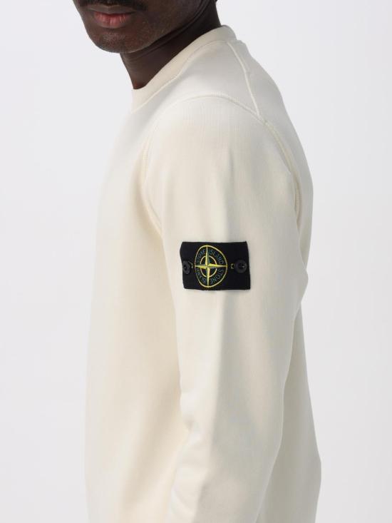 25FW 스톤 아일랜드 긴팔 티셔츠 6100060S0051 V0093 Ivory - STONE ISLAND