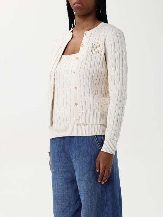 26SS 랄프 로렌 가디건 200932225 001 Natural - RALPH LAUREN