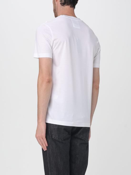 25FW 엠포리오 아르마니 반팔 티셔츠 8N1TD81JUVZ 0100 White - EMPORIO ARMANI