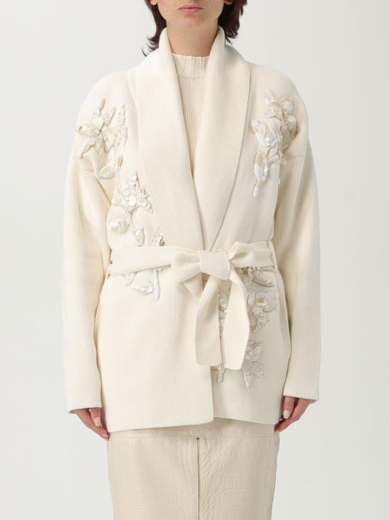 25FW 골든구스 가디건 GWP01409P00217310715 Yellow Cream