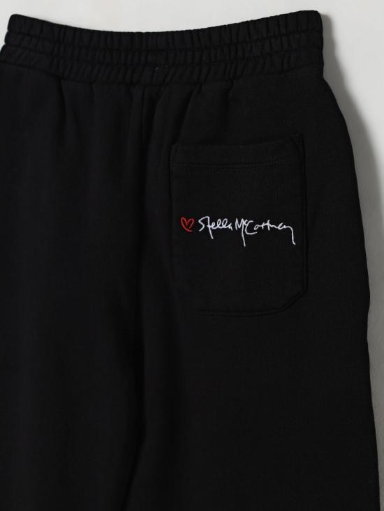 25FW [키즈] 스텔라 맥카트니 트레이닝/조거 팬츠 TX6D00Z0453 961 Black - STELLA MCCARTNEY