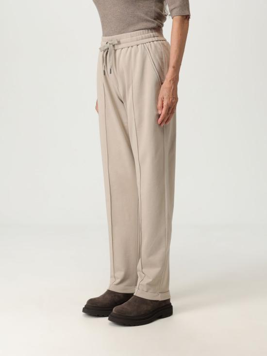 25FW 브루넬로 쿠치넬리 트레이닝/조거 팬츠 MH827FB799 C4274 Beige - BRUNELLO CUCINELLI
