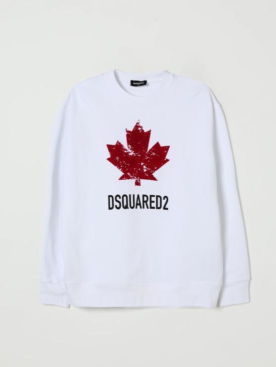 25FW [키즈] 디스퀘어드2 풀오버 DQ3005D00ZF DQ100 White