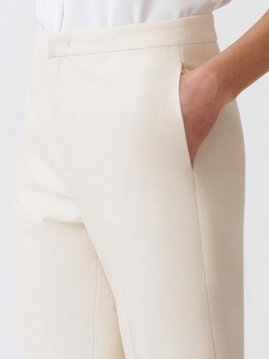 25FW 파비아나 필리피 스트레이트 팬츠 PAD265F326D787 0149 White - FABIANA FILIPPI