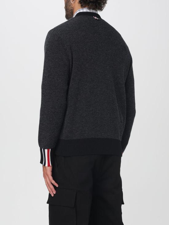 25FW 톰브라운 스웨터 MKC607BY1029 001 Grey - THOM BROWNE