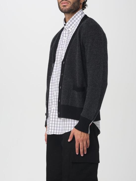 25FW 톰브라운 스웨터 MKC607BY1029 001 Grey - THOM BROWNE