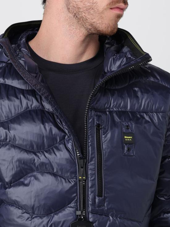 25FW 블라우어 숏패딩 25WBLUC03074006355 888 Blue - BLAUER