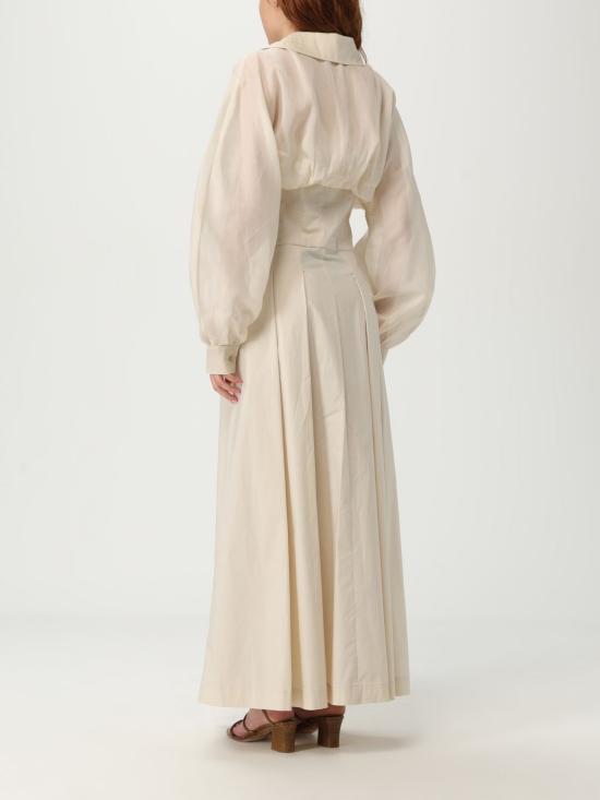 25SS 알베르타 페레티 롱 원피스 04160126 0045 Beige - ALBERTA FERRETTI