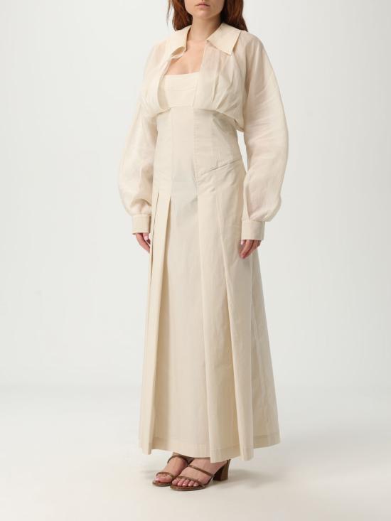 25SS 알베르타 페레티 롱 원피스 04160126 0045 Beige - ALBERTA FERRETTI