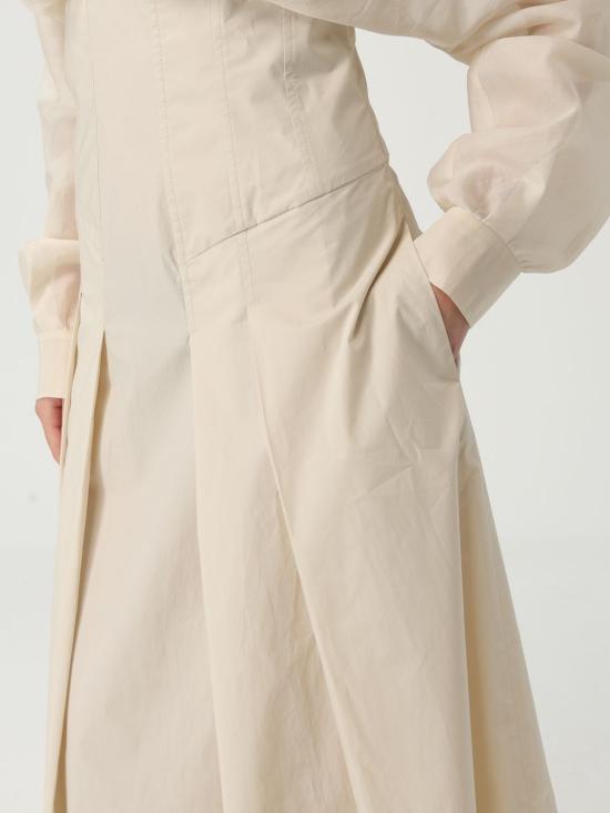 25SS 알베르타 페레티 롱 원피스 04160126 0045 Beige - ALBERTA FERRETTI