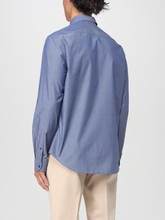 25FW 엠포리오 아르마니 긴팔 셔츠 EM000099TE16915 UB081 Denim - EMPORIO ARMANI