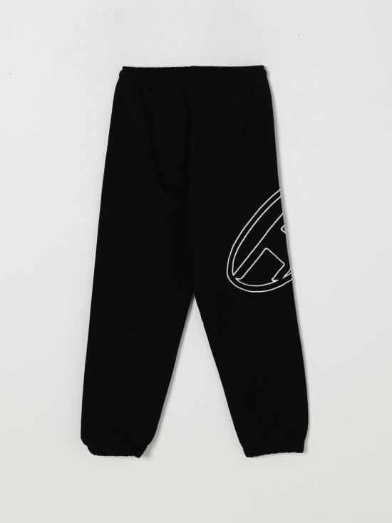 25FW [키즈] 디젤 트레이닝/조거 팬츠 J022720GYCJ K900 Black - DIESEL