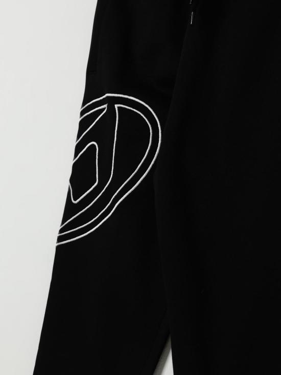 25FW [키즈] 디젤 트레이닝/조거 팬츠 J022720GYCJ K900 Black - DIESEL