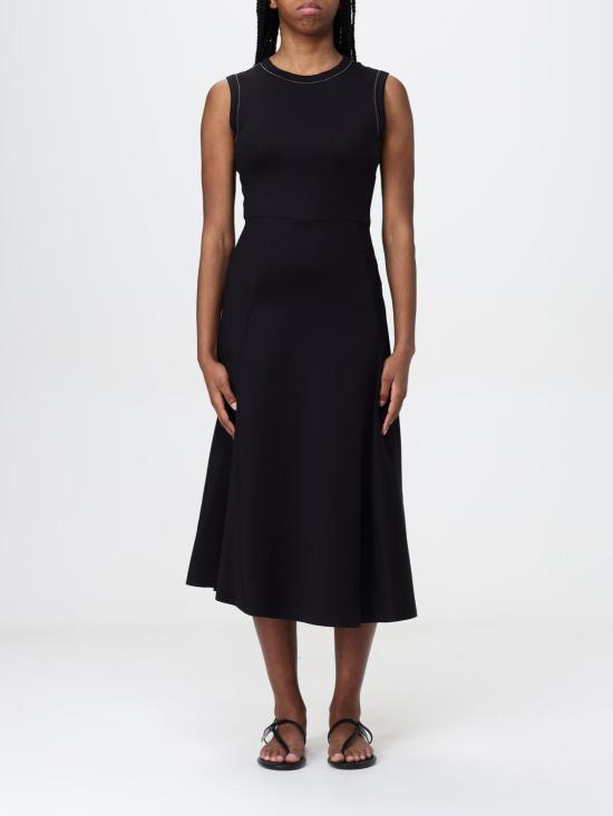 25FW 파비아나 필리피 롱 원피스 ABD265F106L290 825 Black