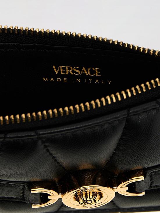 25FW 베르사체 지갑 10162271A12975 1B00V Black - VERSACE