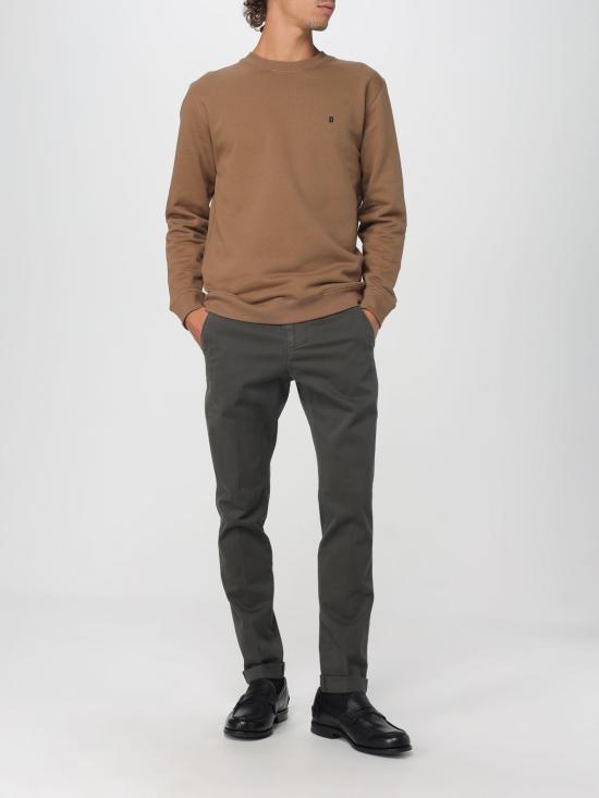 25FW 돈답 긴팔 티셔츠 UF641KF0196UZL4 033 Brown - DONDUP