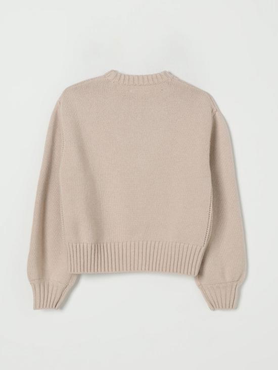 25FW [키즈] 끌로에 풀오버 C20644 257 Beige - CHLOE