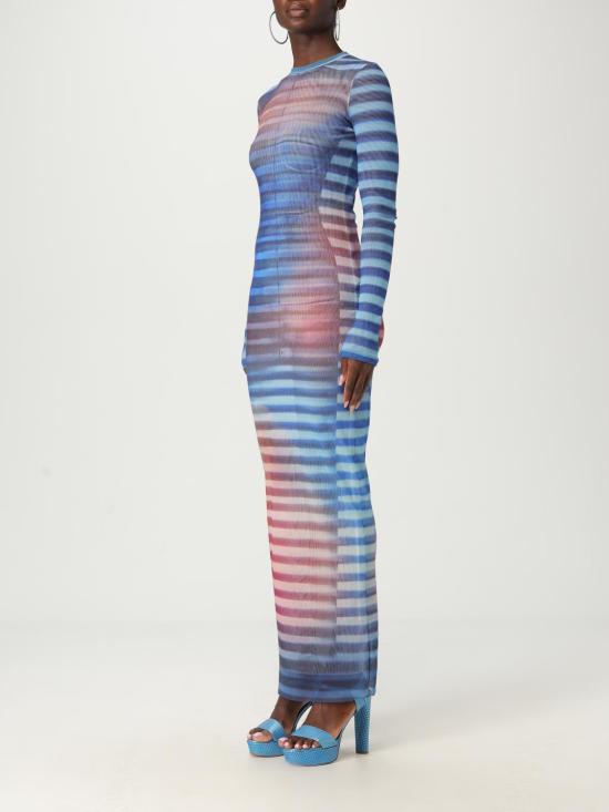 25FW 장 폴 고티에 롱 원피스 2503WDR030M005P 565034 Blue - JEAN PAUL GAULTIER