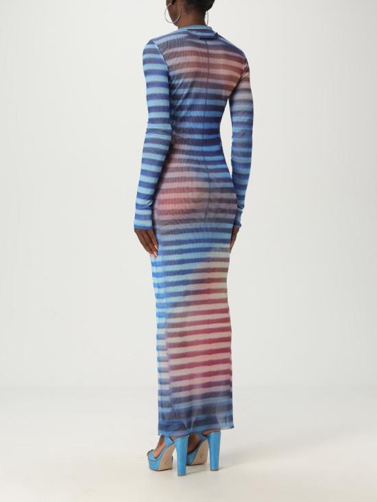 25FW 장 폴 고티에 롱 원피스 2503WDR030M005P 565034 Blue - JEAN PAUL GAULTIER