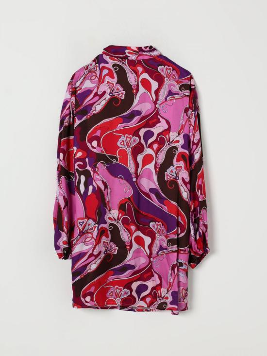 25FW [키즈] 푸찌 원피스 PX1A70K0246 513RO Fuchsia - PUCCI