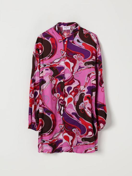 25FW [키즈] 푸찌 원피스 PX1A70K0246 513RO Fuchsia