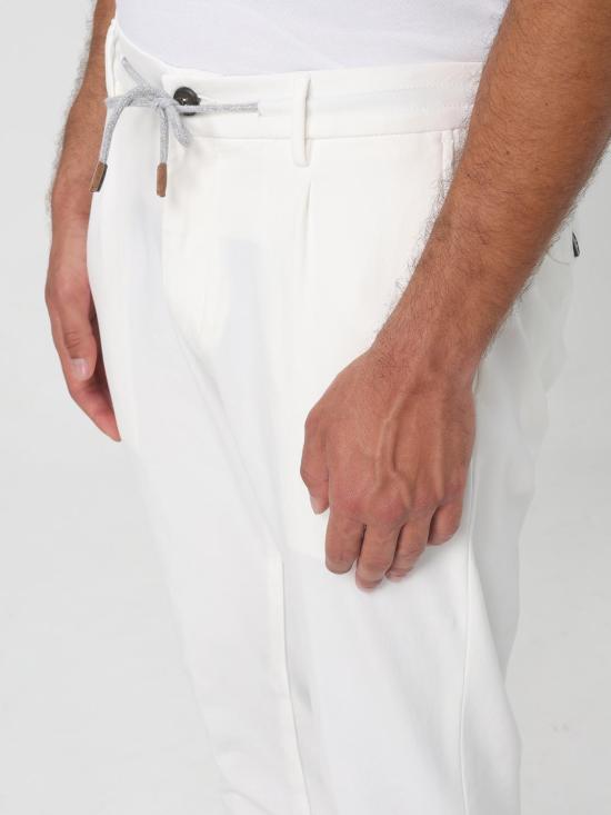 25FW 일레븐티 트레이닝/조거 팬츠 X75PANB21TET0K005 01 White - ELEVENTY