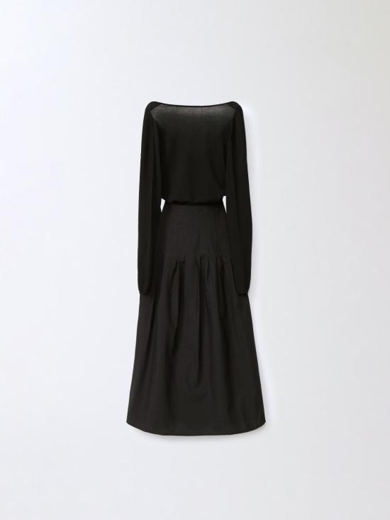 25FW 파비아나 필리피 롱 원피스 ABD265F186L177 825 Black - FABIANA FILIPPI