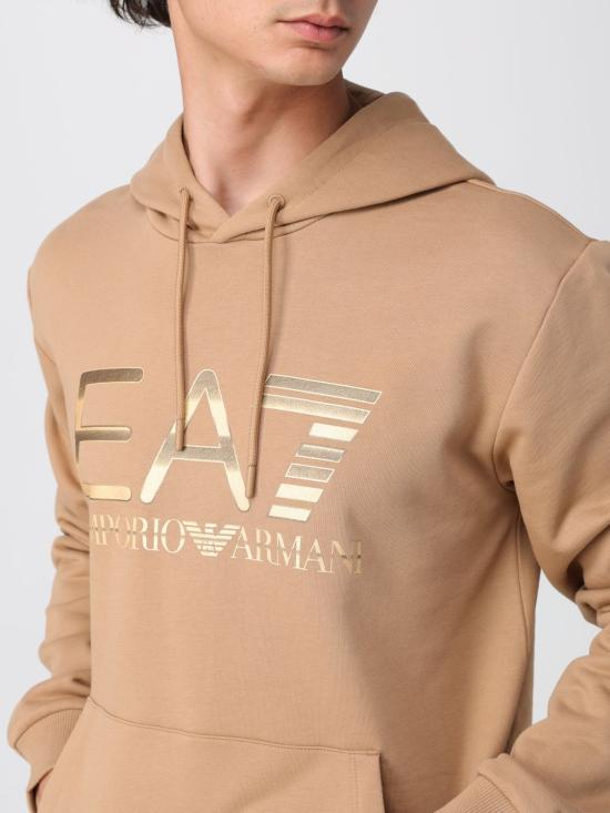 25FW 엠포리오 아르마니 긴팔 티셔츠 7M001190AF17787 U6171 Beige - EMPORIO ARMANI