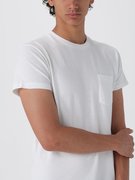 25FW 톰포드 반팔 티셔츠 JCS015JMC080 AW002 White - TOMFORD