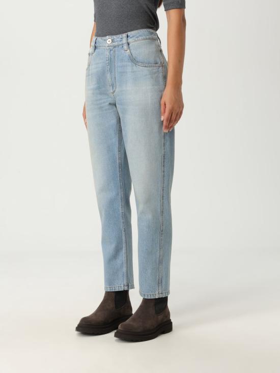 25FW 브루넬로 쿠치넬리 데님 팬츠 MP095P5565 C9039 Blue - BRUNELLO CUCINELLI