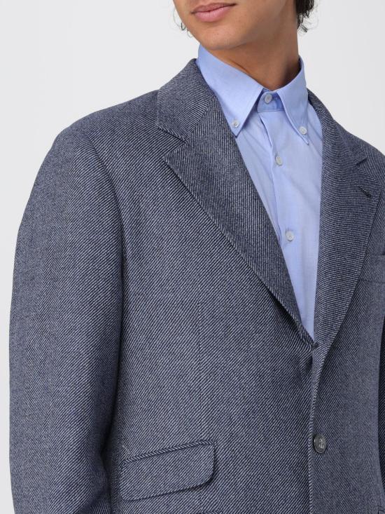 25FW 브루넬로 쿠치넬리 자켓 MV4147BWD5 C005 Denim - BRUNELLO CUCINELLI