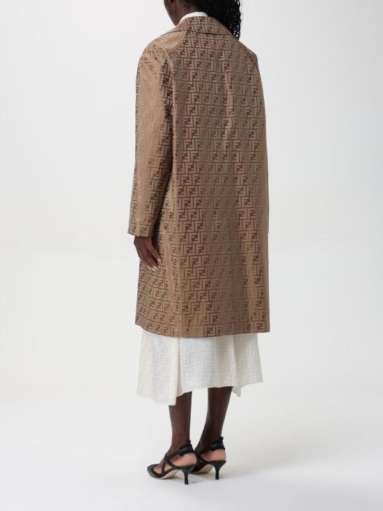 25FW 펜디 코트 FF6038AM3U F1PNO Beige - FENDI