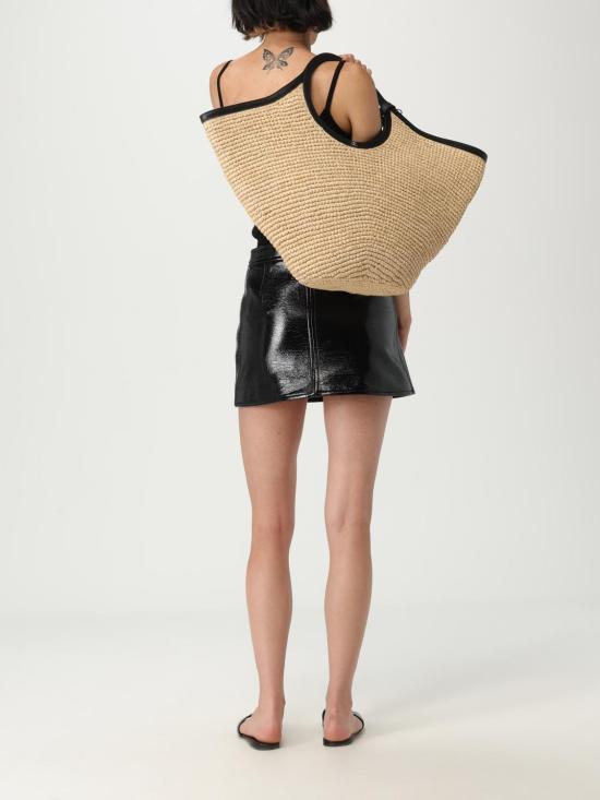 25FW 쿠레쥬 민소매 티셔츠 PERMPU022FI0001 9999 Black - COURREGES