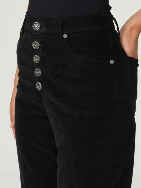 25FW 돈답 팬츠 DP784BVS0030DBM5 999 Black - DONDUP