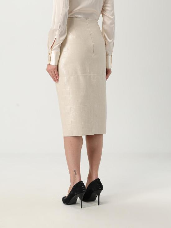 25FW 엘리자베타프랜치 미디 스커트 GO108 DZ9 Milk - ELISABETTA FRANCHI