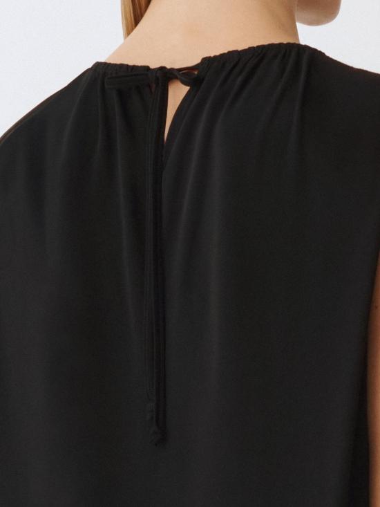 25SS 파비아나 필리피 민소매 티셔츠 TPD265F157D806 825 Black - FABIANA FILIPPI