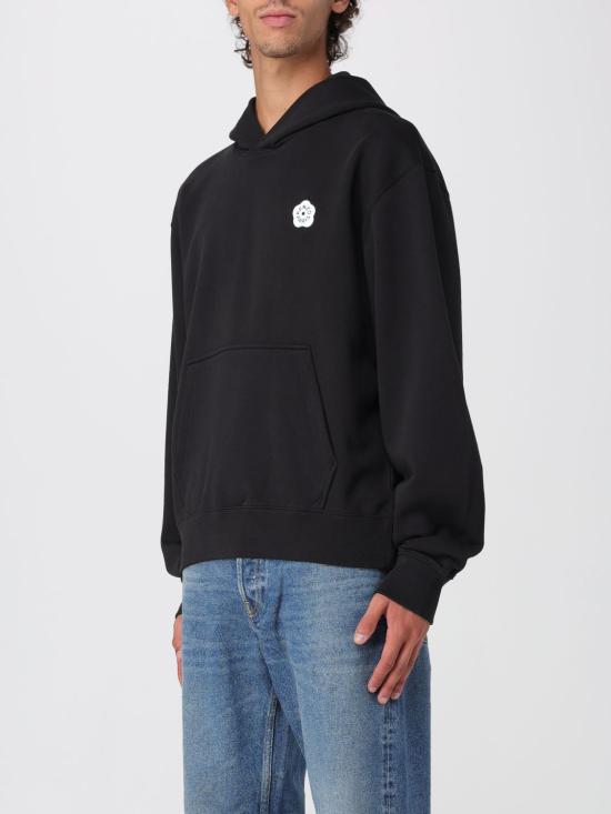 25FW 겐조 긴팔 티셔츠 FF65HO2574MF 99J Black - KENZO