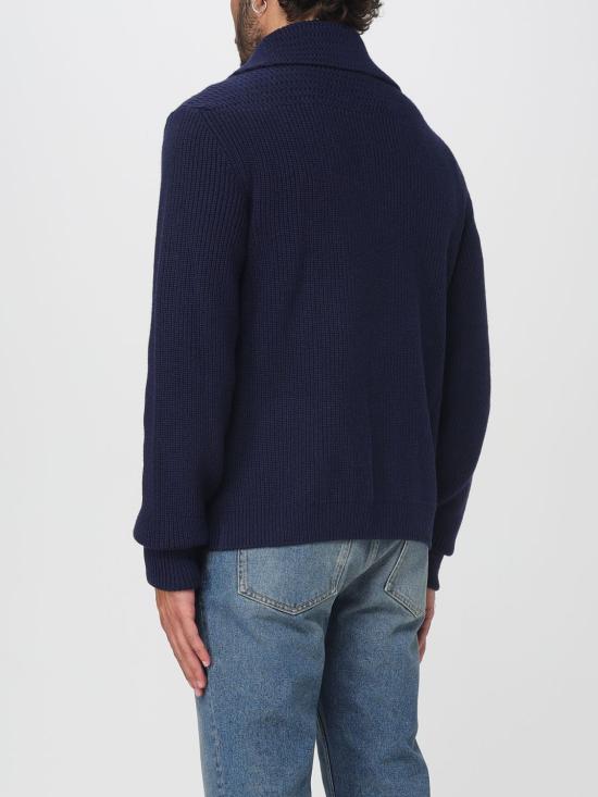 25FW 톰포드 스웨터 KLL003YMK074 HB745 Blue - TOMFORD